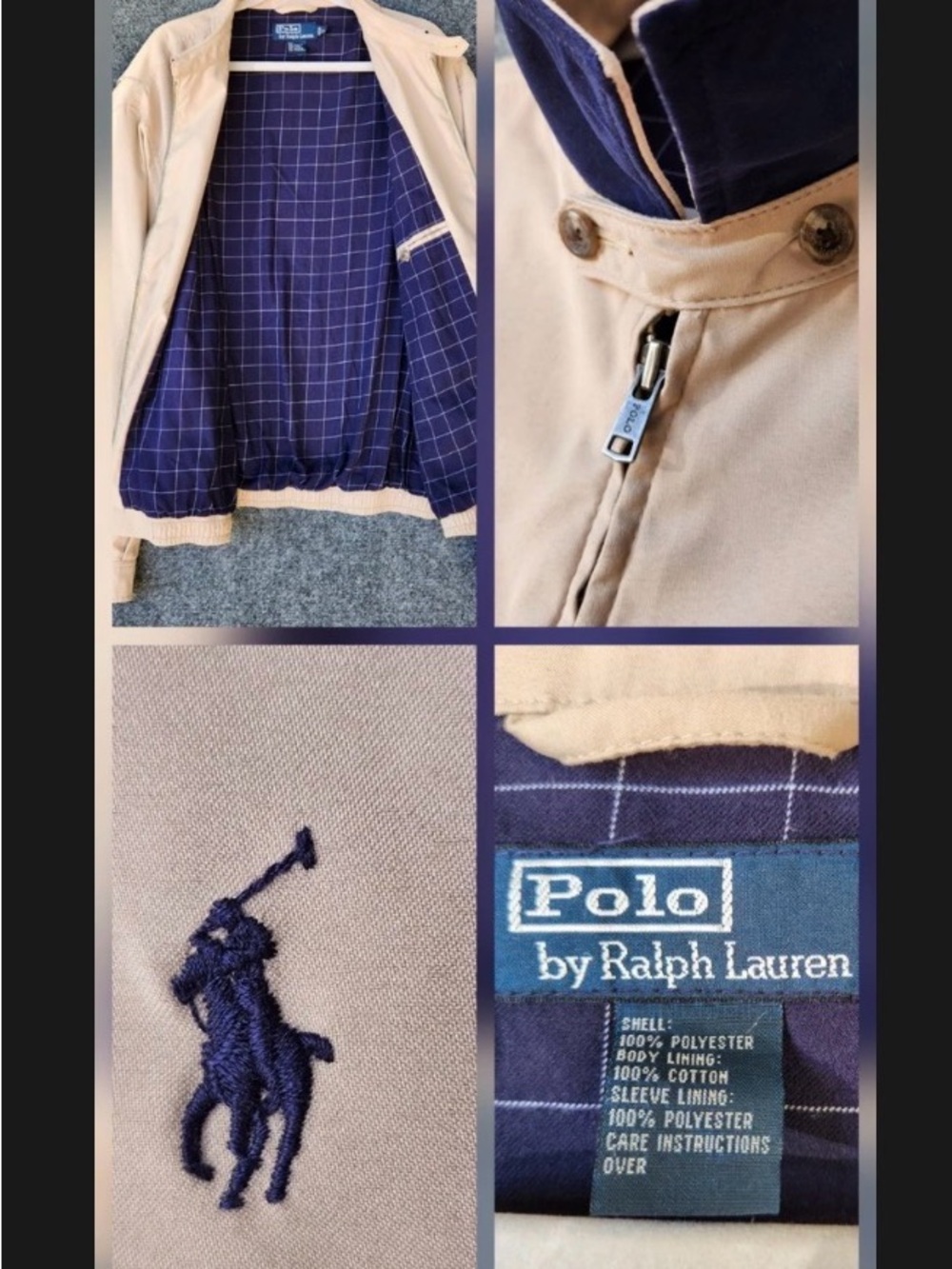 Polo by Ralph Lauren Vintage Bi-Swing Jacket